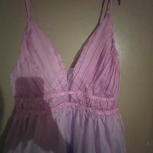 Cute purple to blue ombré dress
